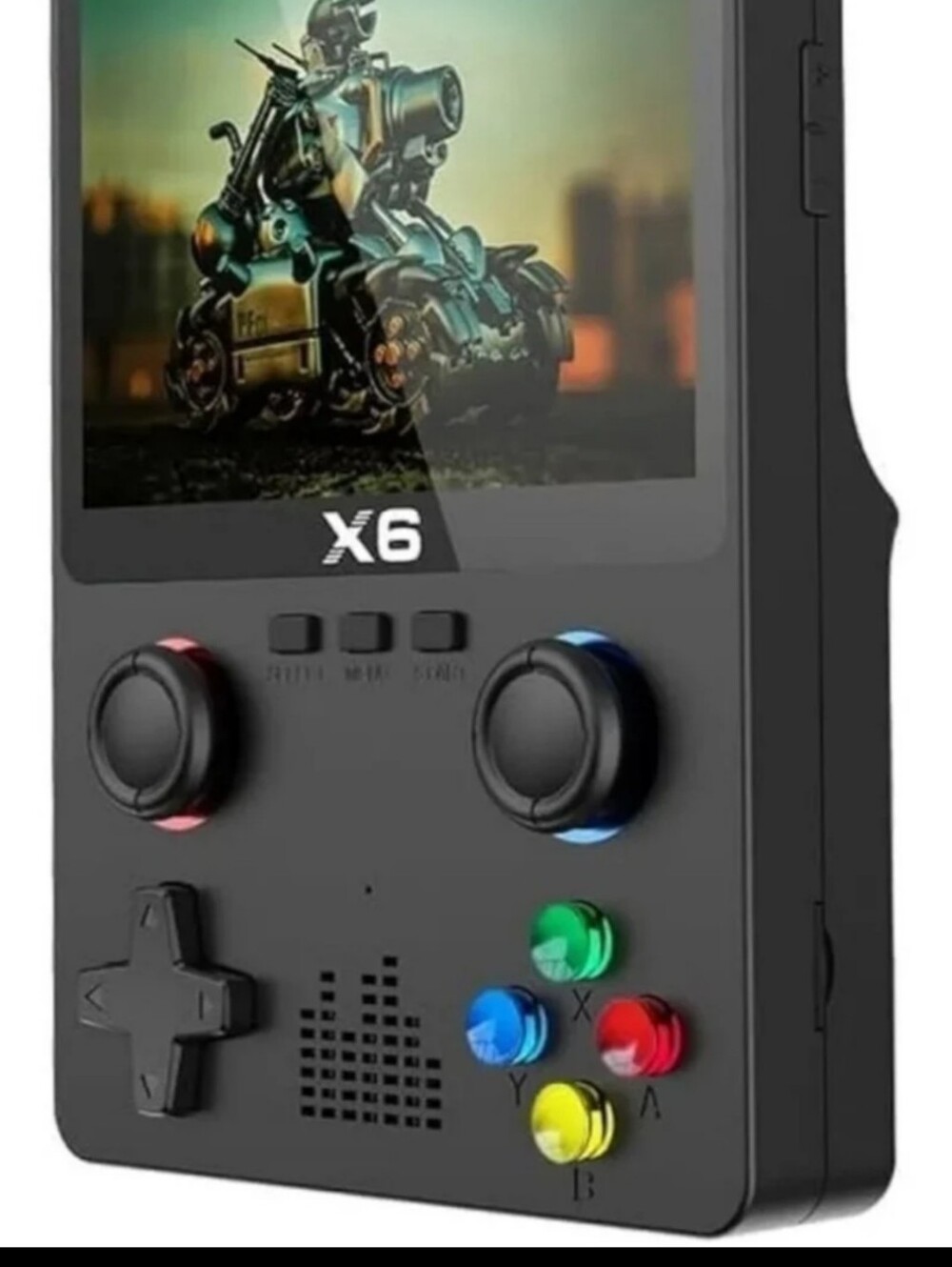 X6 3.5Inch IPS Portable Handheld Game Console Screen Dual Joystick 11 Simulators